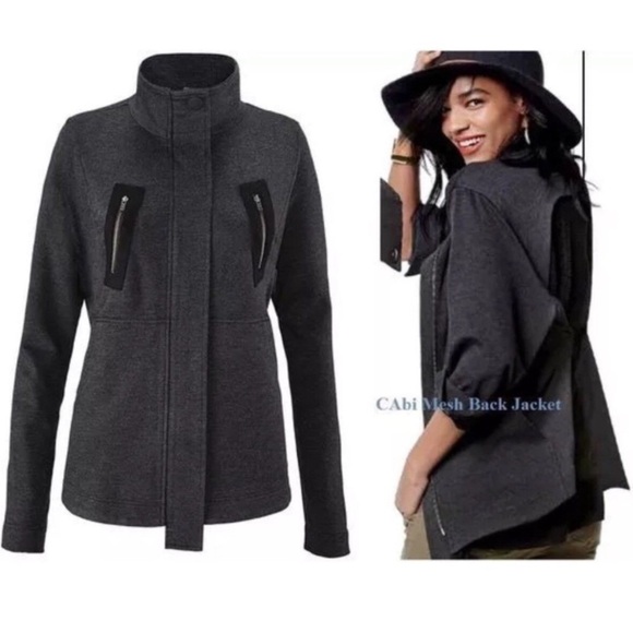 CAbi Love Carol Mesh Back Jacket Style 3184 - Picture 1 of 7